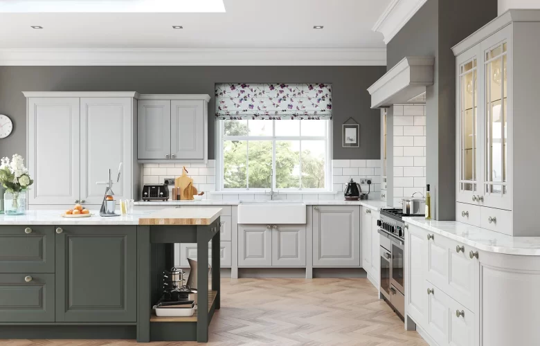 Glebe | Light Grey and Gunmetal Grey