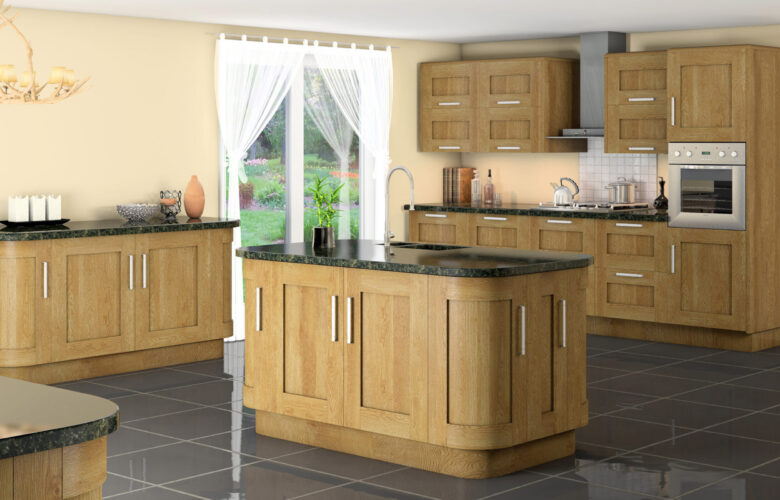 Natural Oak Kithen